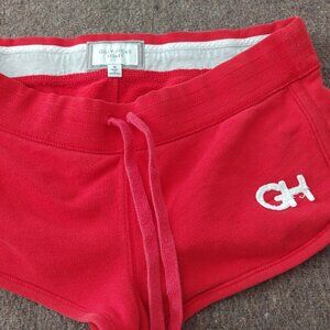 Vintage Gillie Hicks red casual short shorts size M